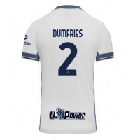 Camisa de Futebol Inter Milan Denzel Dumfries #2 Equipamento Secundário 2024-25 Manga Curta